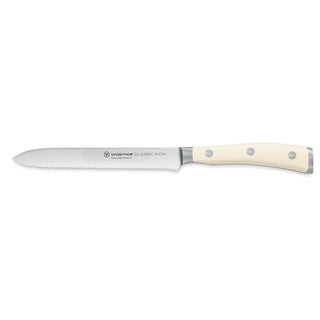 Wusthof Classic Ikon Crème sausage knife 14 cm. Buy on Shopdecor WÜSTHOF collections