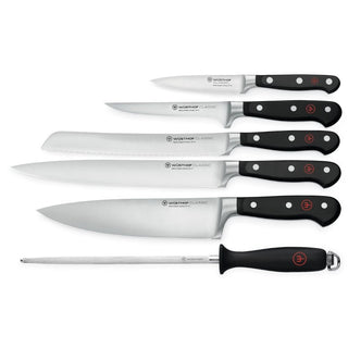Wusthof Classic set 6 cook's knives black Buy on Shopdecor WÜSTHOF collections