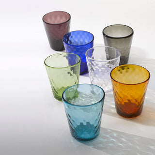 Zafferano Balloton tumbler coloured glass Buy on Shopdecor ZAFFERANO collections
